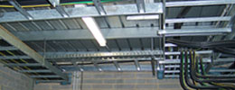 Absolute Electrics industrial cable ladder installation